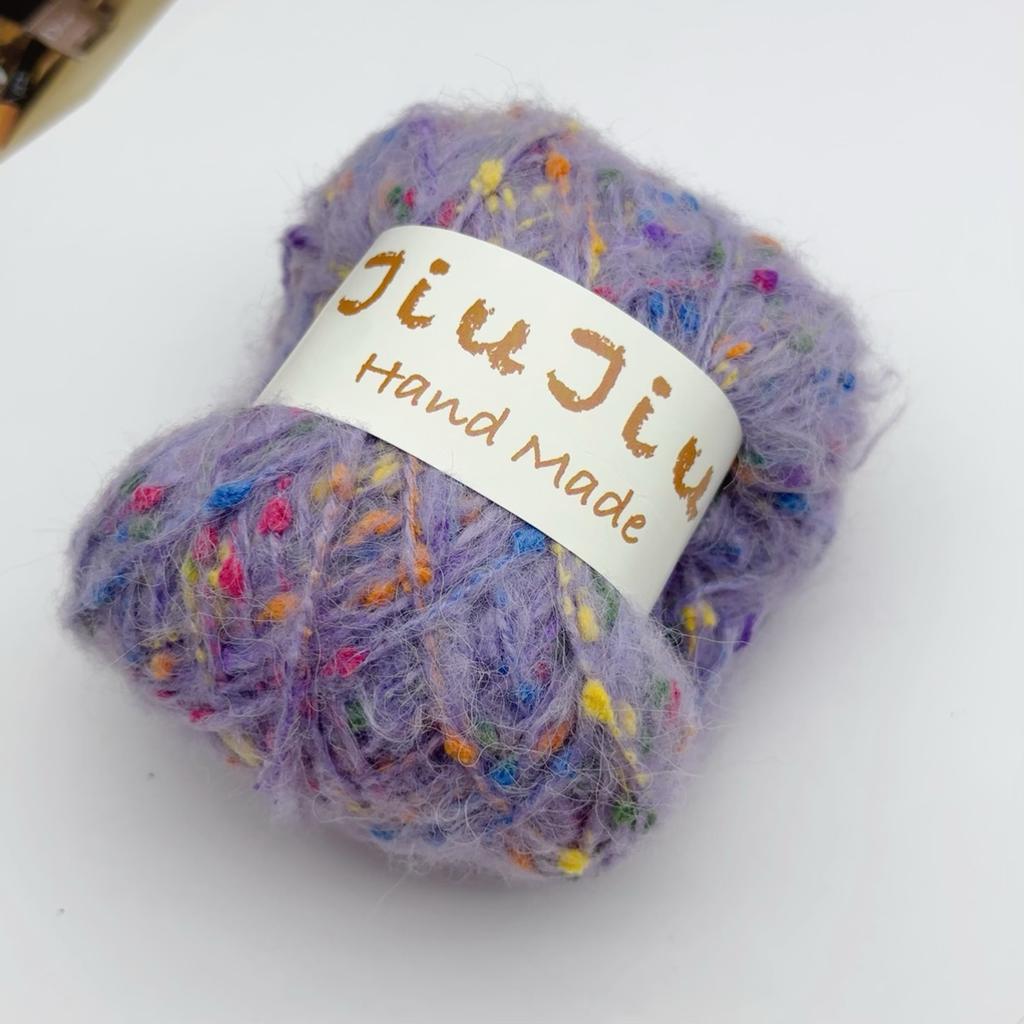 250g Yarn Handmade Wool Gypsy Ball Color Knitting Rough Mix Plush Yarn Ball Crochet Designer Sewing Sweater Accessories