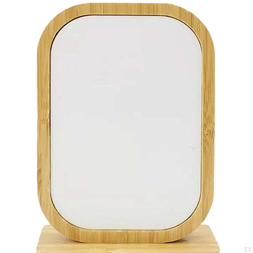 Kreativer Holz-Fotorahmen für Tischplatte, Geschenkhalter Schlafzimmer