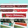 Christmas Banner Party Decorations For Indoor And Outdoor Use 300x50cm Polyester Fabric