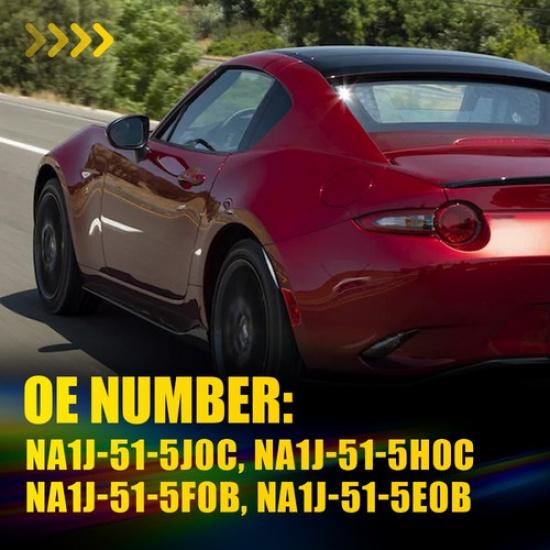 2-8PC Amber&Red Front&Rear Marker Lights Housings For 2016- Mazda Miata MX-5