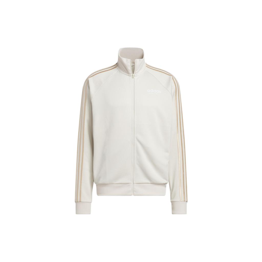 adidas Jackets Men's Light Yellow Stand Collar Moderate Other HY2768