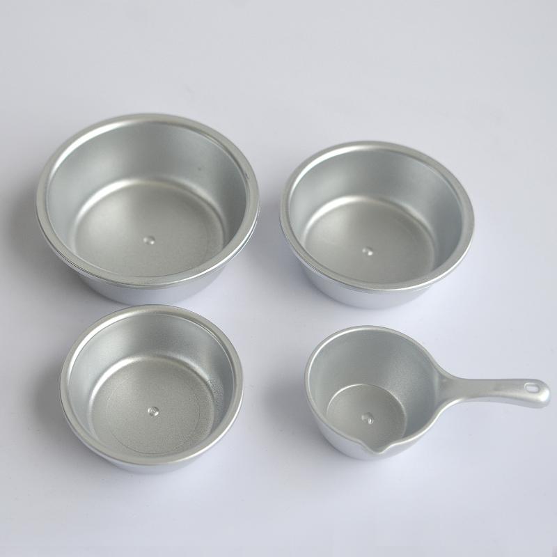 1 Set 1/6 1/12 Dollhouse Miniature Simulation Plastic Basin Water Scoop Model Doll House Kitchen Accessories Toy