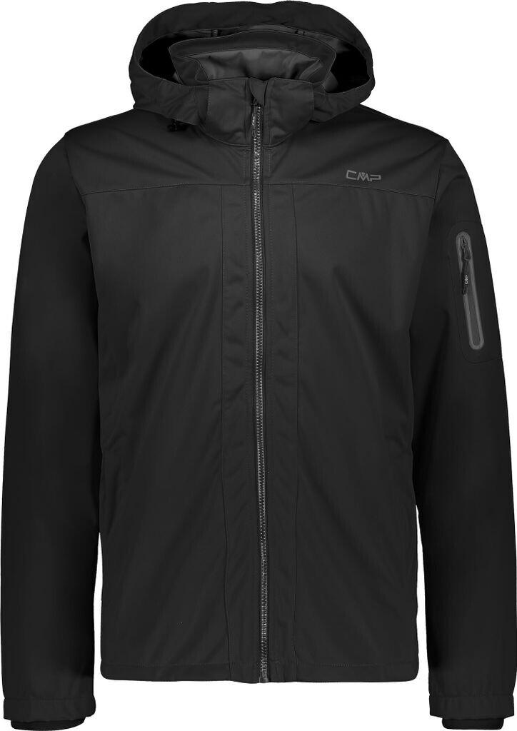 

Куртка CMP Light Softshell Jacket с отстегивающимся капюшоном (39A5027) черная 56