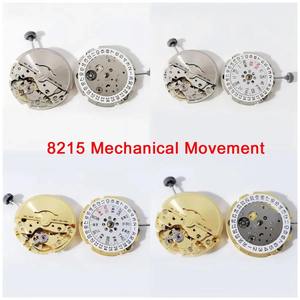 Miyota 8215 Mechanisches nh34 nh35 21 Steine Automatikwerk GMT Datum Doppelte Kalendereinstellung Präzisions-Uhrenzubehör