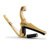 Kyser Quick Change Capo for Acoustic KG6G 6-String Guitar, Gold,