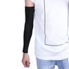3Pair Cooling Arm Sleeves Unisex Uv Protection Sunscreen Long Sleeve Cover for Cycling Hiking Driving Camping Size Xl Black