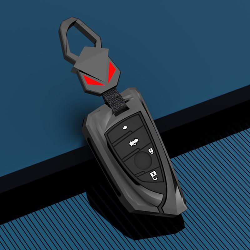 BMW Key Case Cover: Compatible with 5 Series, 3 Series, X3, X1, LCD X5, Blade 530, 7 Series, 1 Series, 525, and X2.
