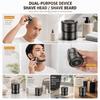 Portable Electric Hair Clipper Rechargeable Hair Trimmer Rotary Bald Head Shaver  Hair Cutting