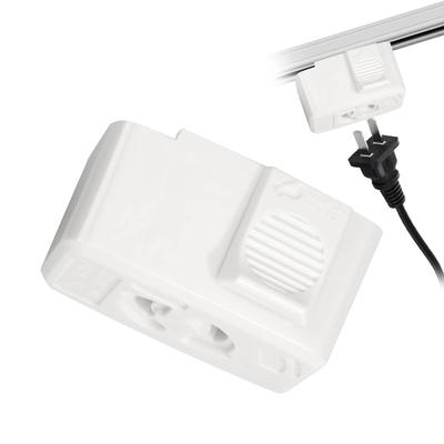 Pispoer Hanging Ceiling Body for Lighting Bar, Set of 1, Plug for Wiring Duct Rail, Hanging Ceiling, No Construction Required, Easy Installation,
