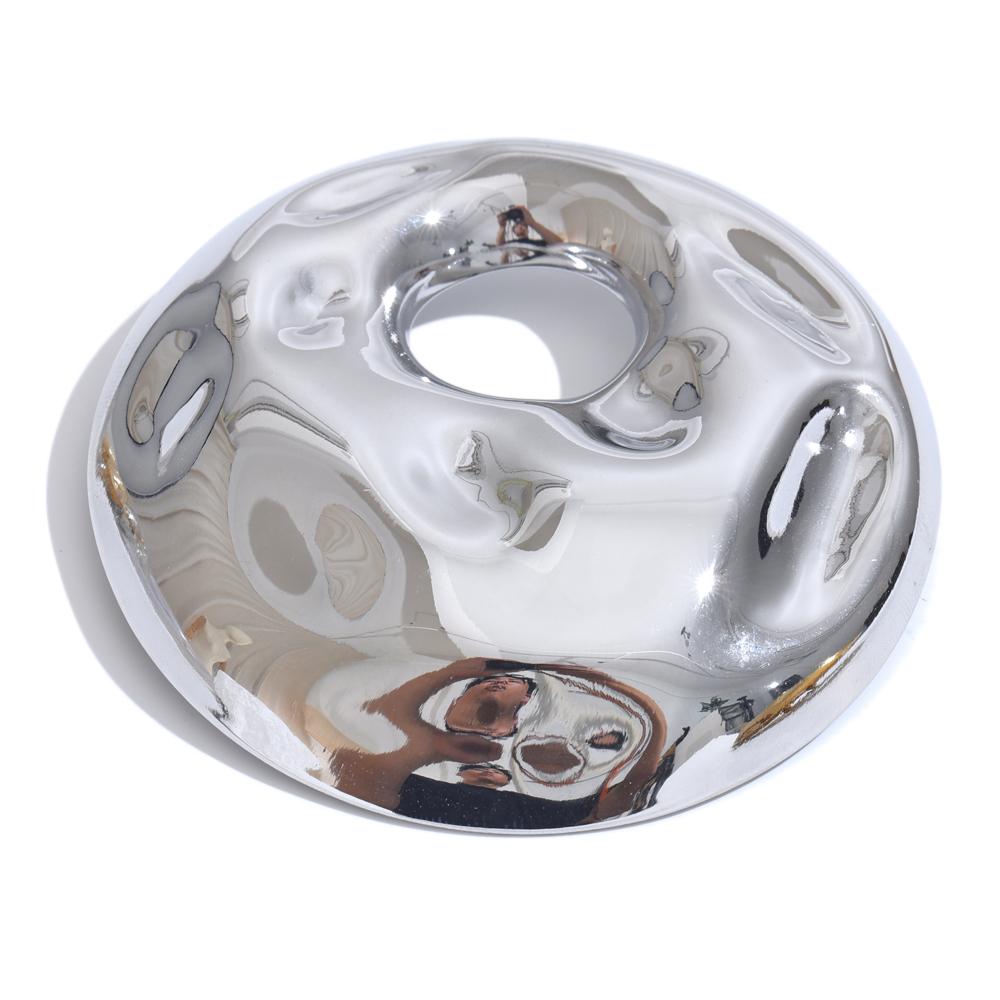 

Персонализированные Металлические Броши-Пин в Виде Большого Круглого Молотка из Нержавеющей Стали Водонепроницаемые Унисекс Ювелирные Аксессуары для Мужчин Женщин