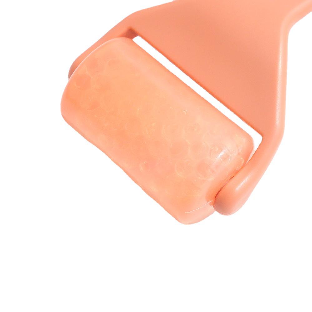 Maseur cu role de gheață translucid pentru față și piele