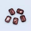 Octagonal Long Gem Crystal Glass Rhinestone for Clothing, Shoes, Phone Stickers, DIY Jewelry Accessories