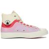 Converse Chuck Taylor All Star 70 Hi Comfortable & Stylish High Top Espadrilles Unisex Style White Pink