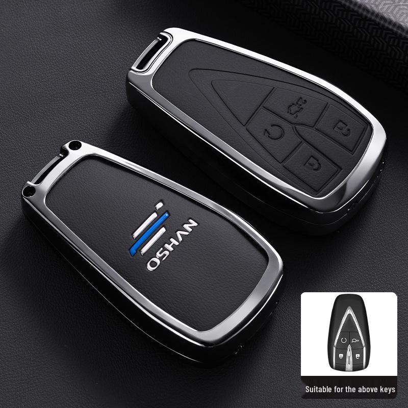 2024 Changan Oshan Car Key Case - Metal Full Coverage Shell for Z6, X5 Plus, X7 Models