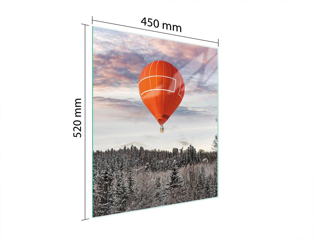 TAGLIERE IN VETRO 45x52 PALLONE