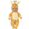 43cm Xiafu Doll Cartoon Jumpsuit & Accessory Set