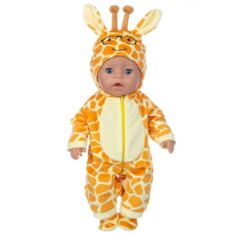 43cm Xiafu Doll Cartoon Jumpsuit & Accessory Set