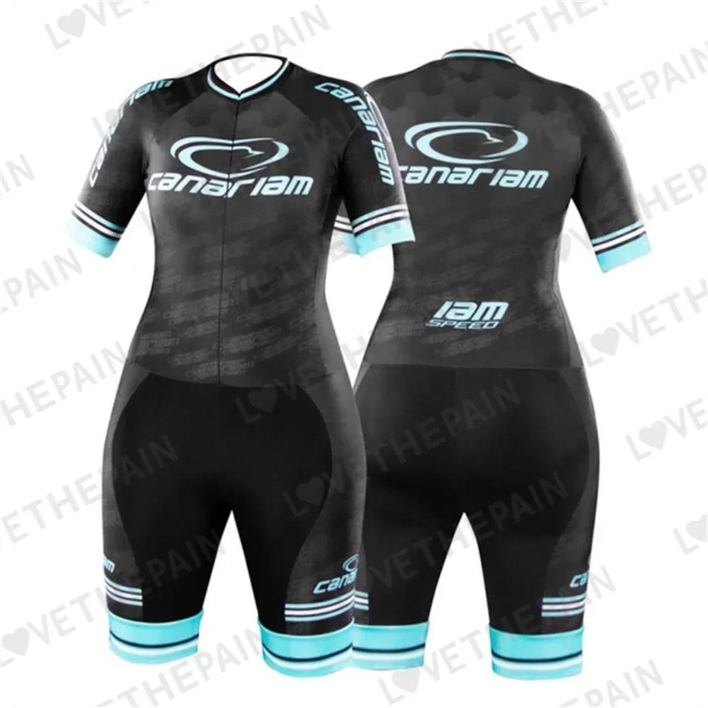 Damen Skates Anzug Herren und Kinder Pro Triathlon Lycra Speed Inline Rollschuh Skinsuit Bequem Sommer Schnelles Skaten Speed Anzug