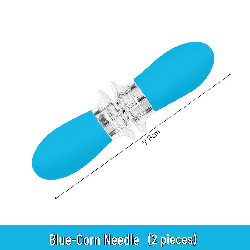 

Нержавеющая сталь Антипригарный держатель для кукурузы и вилка для барбекю