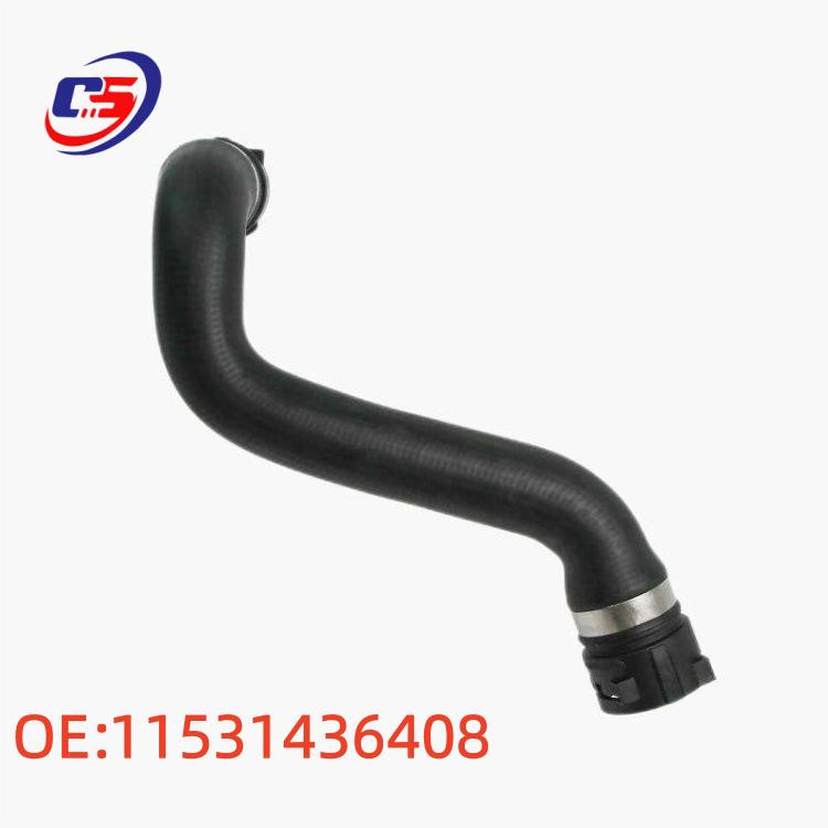Compatible Coolant Hose for BMW 3 & 5 Series E46, Radiator Hose 11531436408