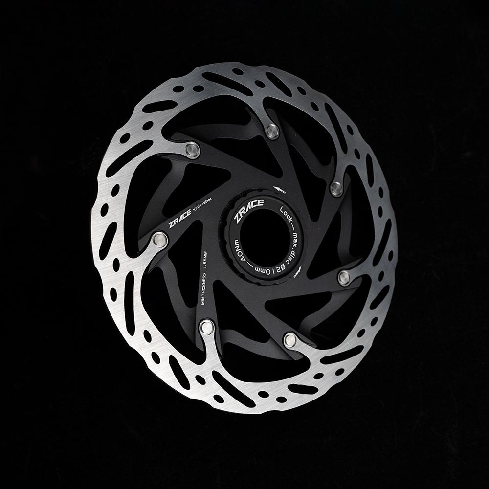 ZRACE RT-RX Center Lock Disc Rotor, Ultralight Strong Heat Dissipation Floating Rotor 140mm 160mm Road Disc Brake