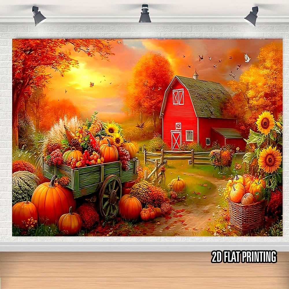 2D plane 1 banner for autumn harvest party suitable for home garden celebrations weddings and baby showers