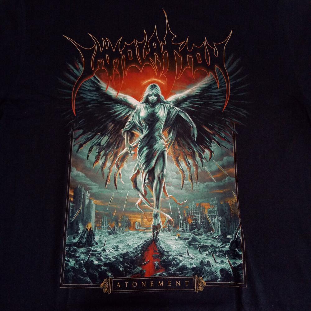 IMMOLATION дэт-метал Atonement Унисекс Хлопок Полный Размер UU1097 Унисекс Футболка S