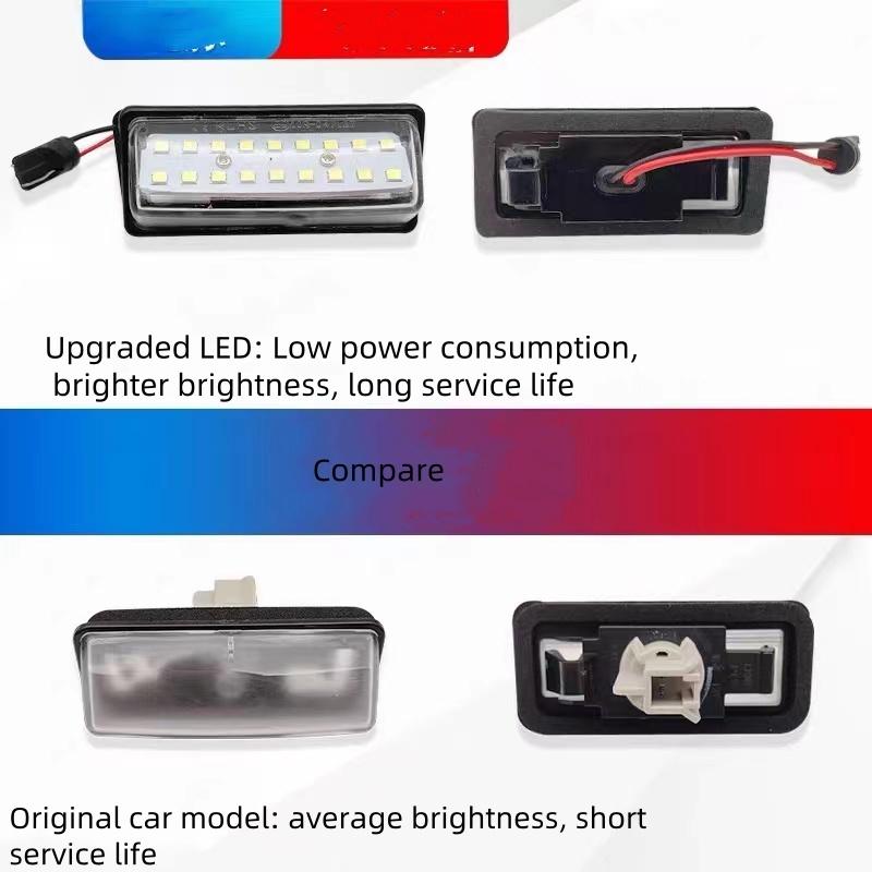 Car License Plate Light Modified LED License Plate Rear Trunk Light Reverse Assist Light For Nissan ALTIMA 2004-2018