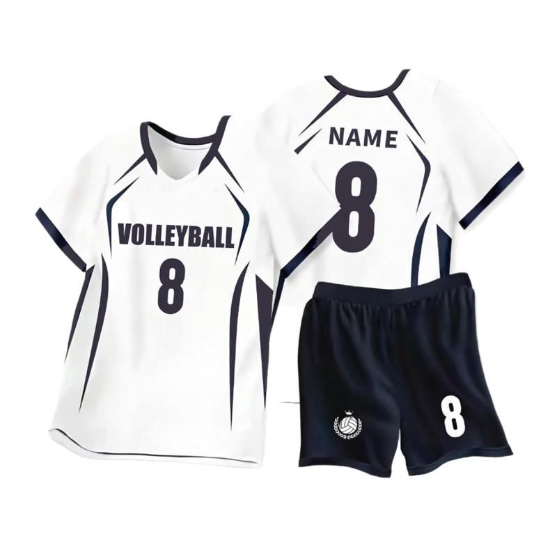 Sneldrogende Volleybal Team Uniform Set voor Heren en Dames - Professionele Wedstrijd- en Trainingskleding