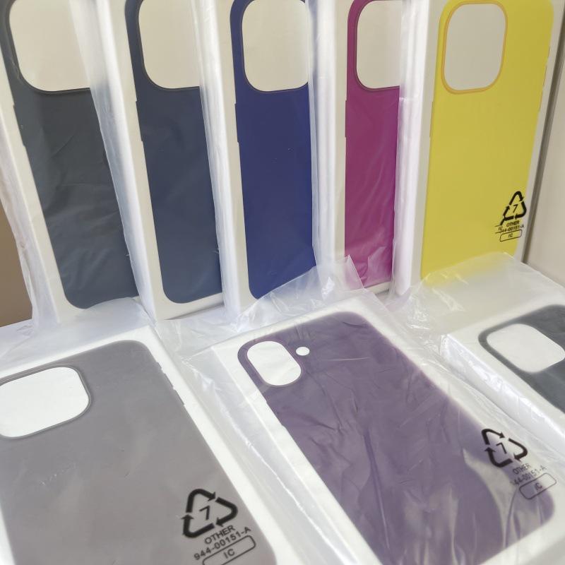 Apple 16 Pro Liquid Animation Silicone Magnetic Phone Case for Pro Max and Plus Models