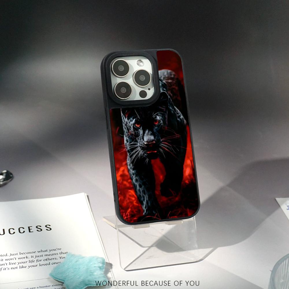 

Super fashion Leopard pattern Phone Case for iPhone 17 16 15 14 13 12 Pro Max Sheepskin Carbon fiber protective case iPhone 12 mini