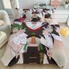 Jujutsu Kaisen Bettwäsche Set Japan Anime Satoru Gojo Bettbezug Zuhause Benutzerdefinierte Bettdecke Abdeckung Einzelne Queen Bett Abdeckung Se