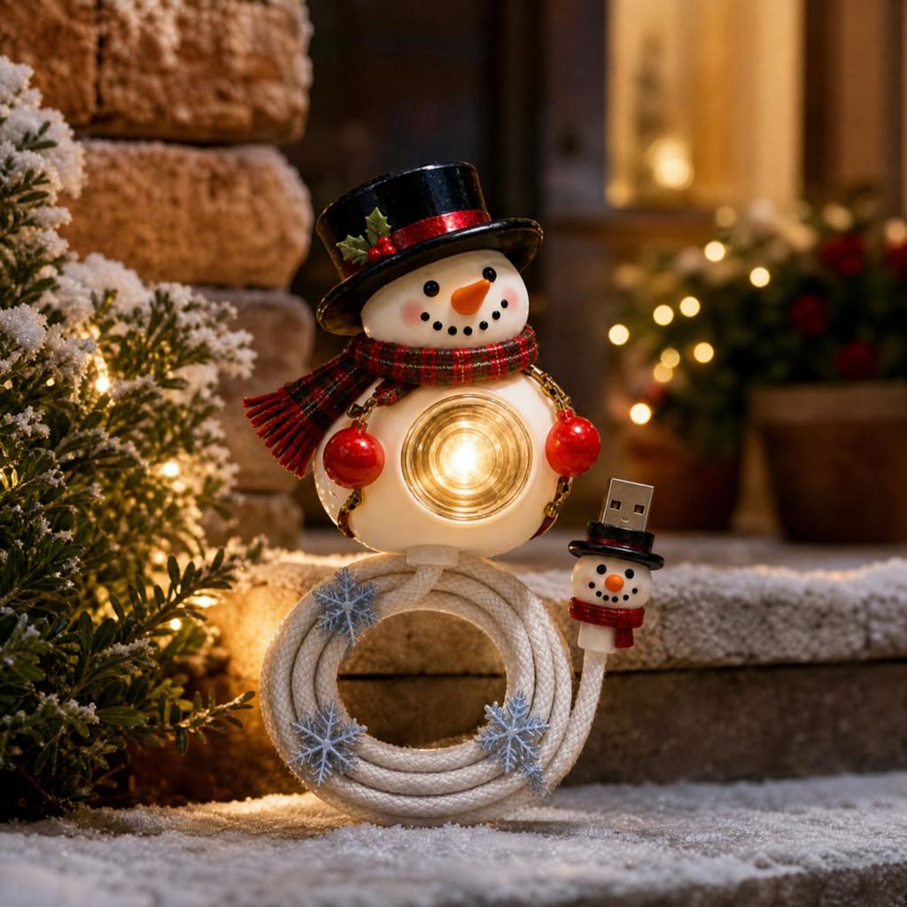 Christmas Snowman Decorative Projection Light for Outdoor Yard Garden Holiday Display