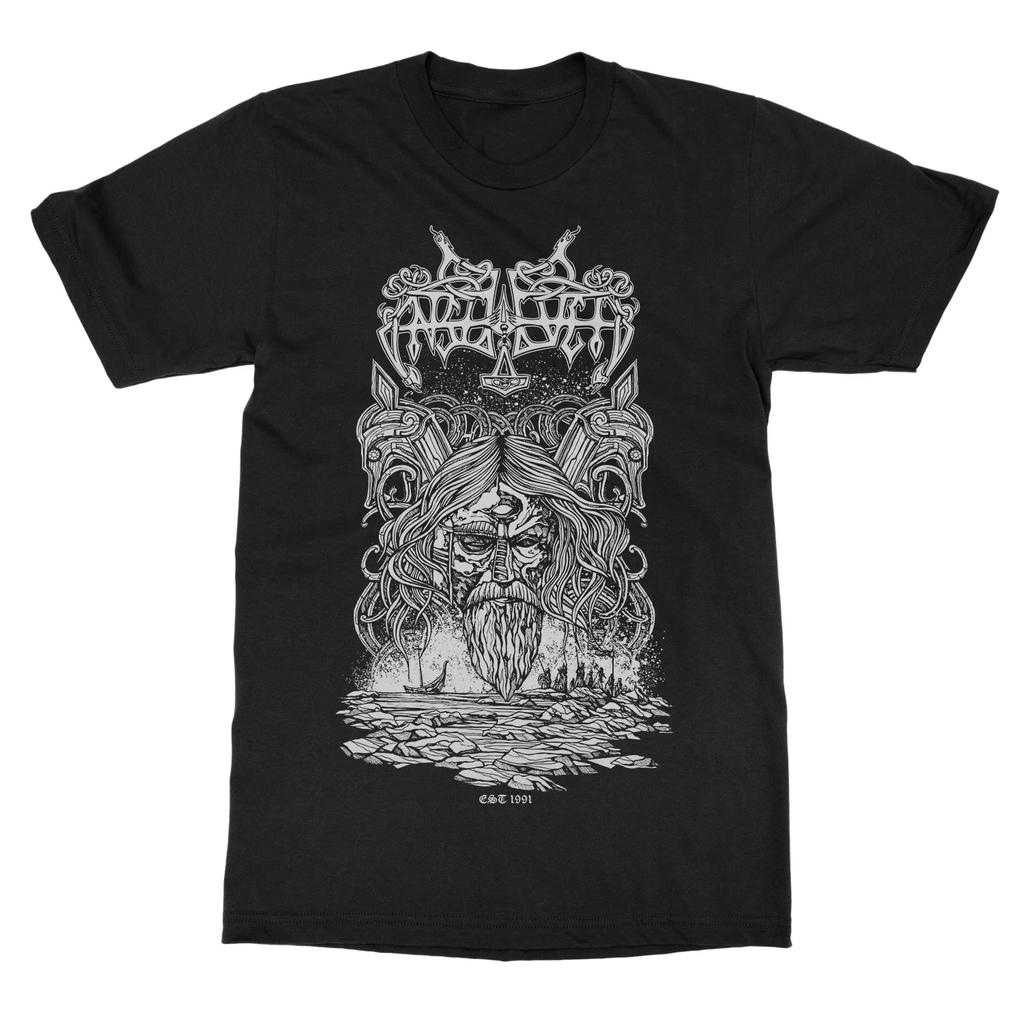 Enslaved Frost Rock Band Casual Tshirt Luxury Brand for Men and Women Top  2026