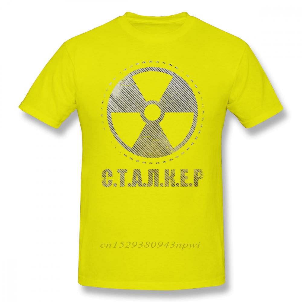 Stalker Game T Shirt Loner Faction Patch TShirt Printed Casual Tee Shirt Mens Cute Cotton Short Sleeves Tshirt