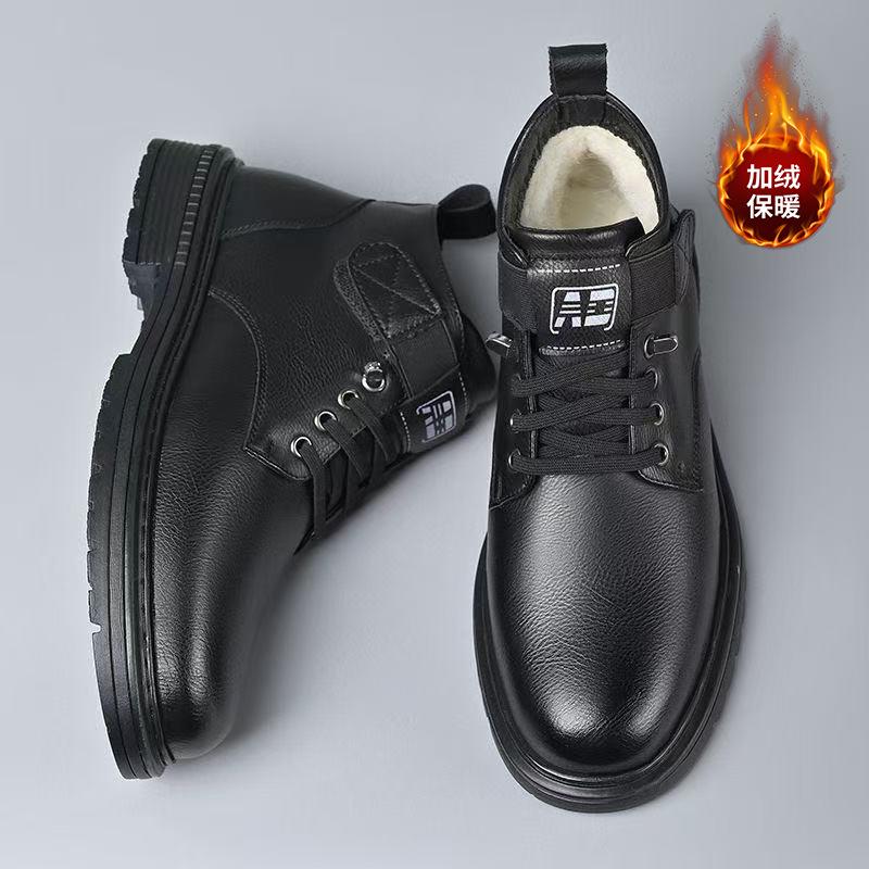 New shoes Martin boots winter casual high-top velvet cotton shoes shoes shoes 39