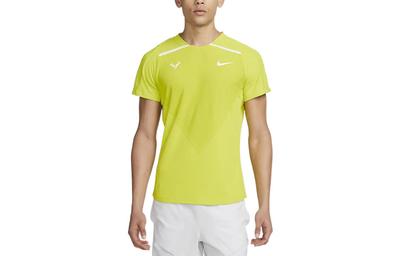 T Shirts Men's Green Crew Neck Moderate Straight Fit DD8540-308