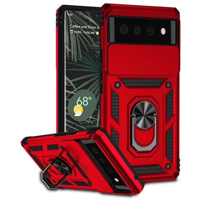 Pohodlný držák prstenu Kryt objektivu Pouzdro pro Google Pixel 6 Pro Pixel7 Pixel6 Pixel6a Pixel8 Pixel 6a 7a 8 7 Pro Pouzdra Pixel7a