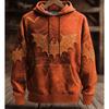Herren Halloween Dunkler Stil Pullover Hoodie 3D Druck Herbst Winter