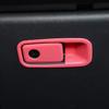 For Ford Bronco -2025 Co-pilot Storage Box Handle Switch Cover Trim Pink ABS