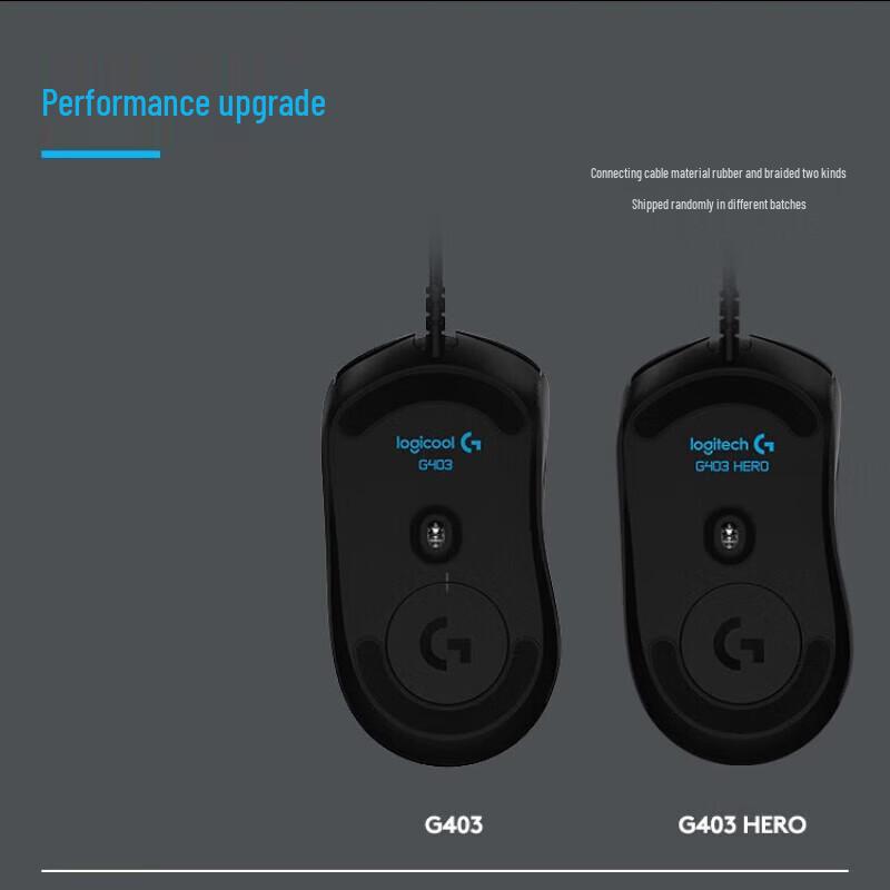 Logitech G403 HERO Wired RGB Gaming Mouse