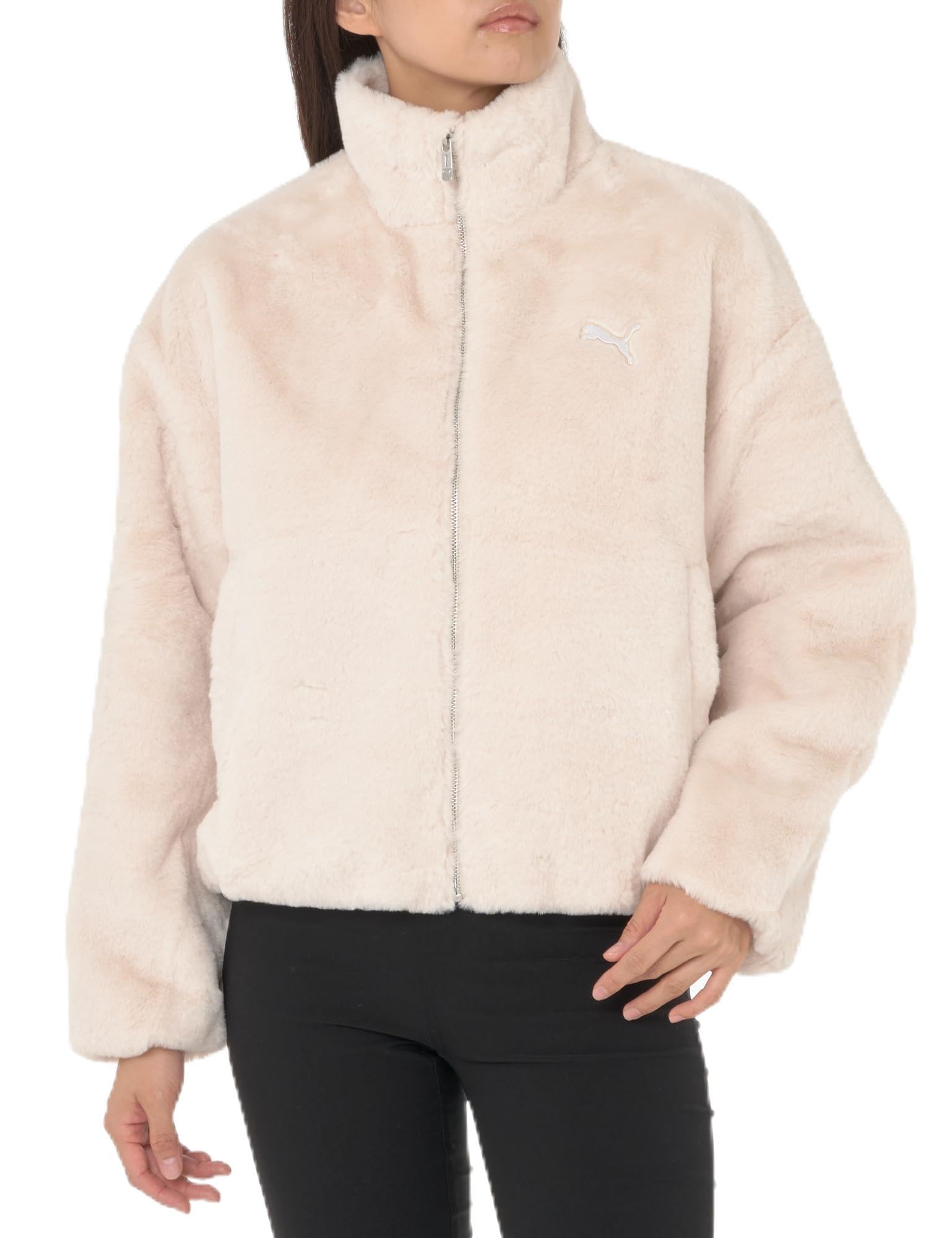 

PUMA Women’s Soft Fleece Jacket 628986 (Warm, Relaxed Fit, Fleece Outerwear)