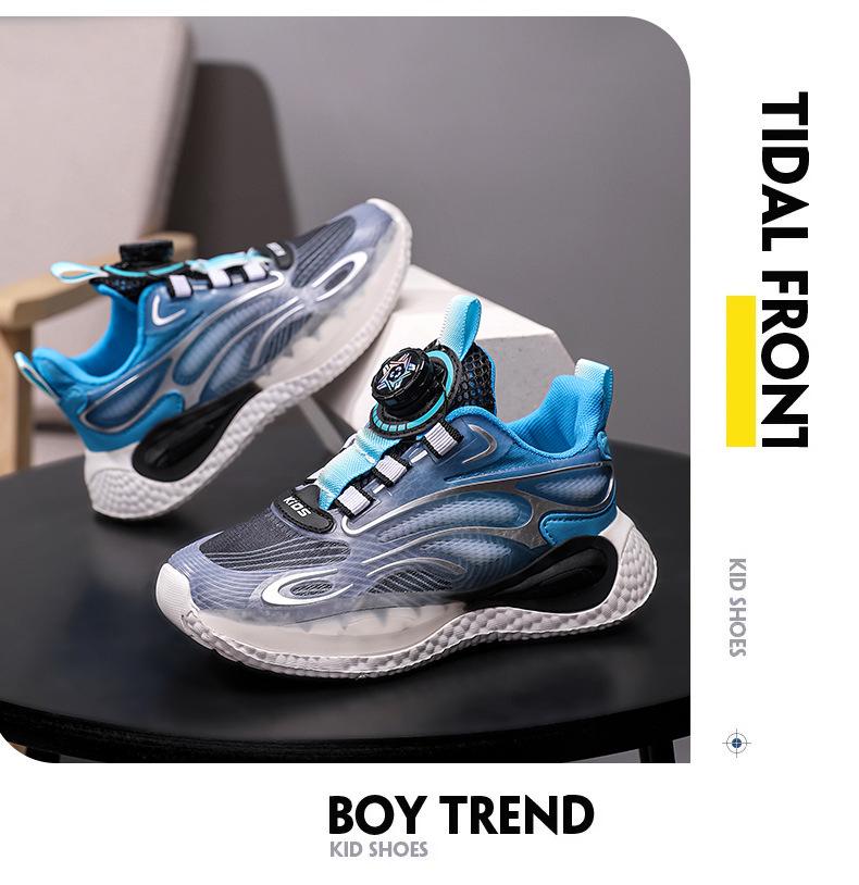 Boys' 2026 Summer Mesh Breathable Non-Slip Lightweight Running Shoes