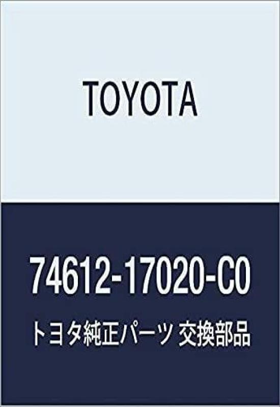 Оригинальные запчасти TOYOTA Накладка на поручень assist grip ПРАВАЯ MRS Номер детали (ЧЕРНЫЙ) 74612-17020-C0