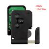 3 Button Remote Control Key Card For 03-08 Renault Megane Scenic 433MHz PCF7947