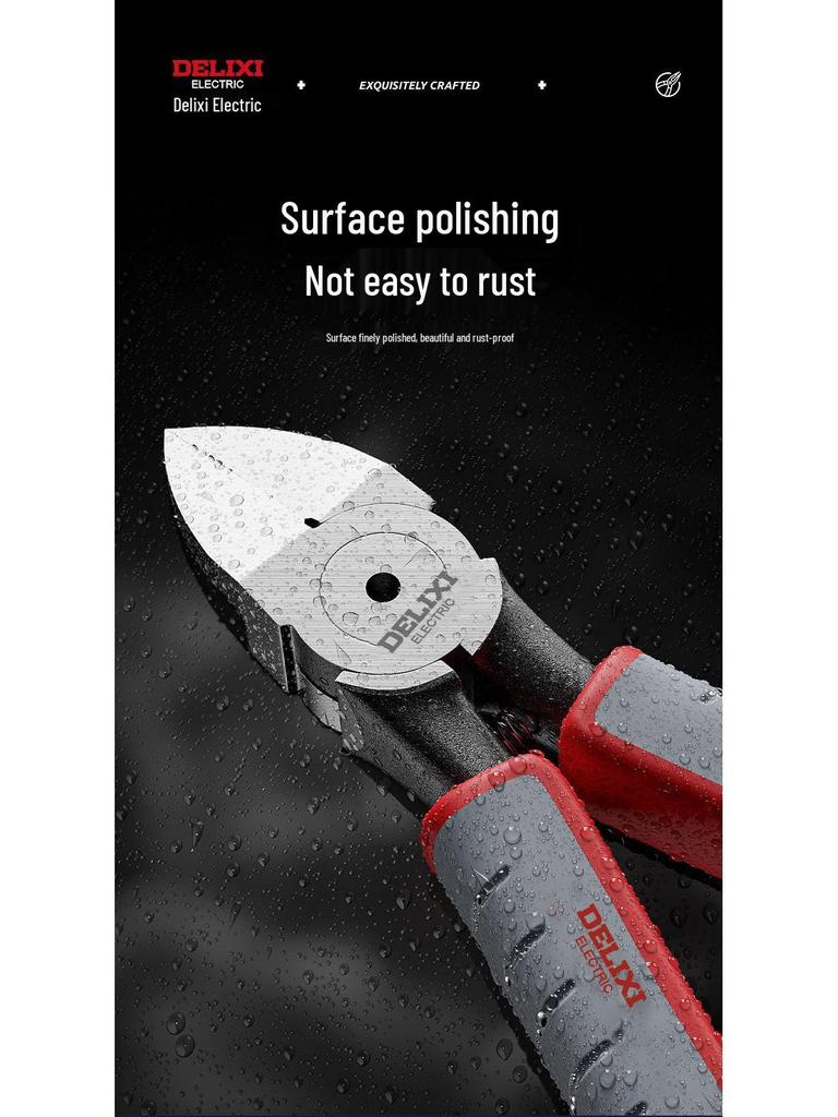 High Hardness Diagonal Cutting Pliers - Electrician's Special Electronic and Industrial Grade Side Cutter