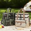 17L Taktische Brotdose Isolierte Kühlertasche für Männer Erweitbar Strapazierfähig Auslaufsicher Thermisch Arbeit Camping Picknick Kühlertasche