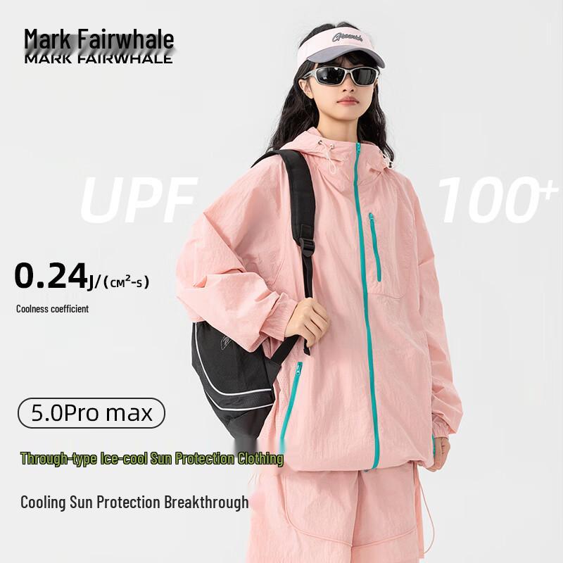 MARK FAIRWHALE Unisex Ice Silk UV Protection Sun Shirt M