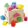 Montessori Holzspielzeug für Kinder, frühe Bildung, 13-Loch-Puzzle, Farb- und Form-Matching-Trainingsspiel, Lernspielzeug, Kindergeschenke