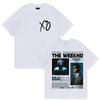 Rapper THE WEEKND STARBOY XO Tour 2026 Retro Graphic T Shirts Men's Fashion Hip Hop Oversized Cotton T-shirt Man Fans Streetwear